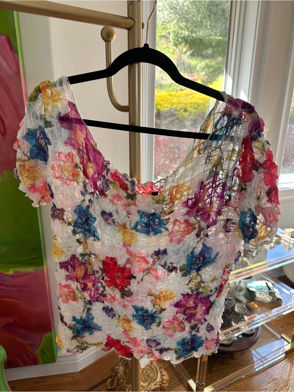 Floral blouse